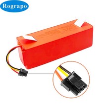 xiaomi roborock e352-00 s502-00 sweep one xiaowa c10 e20 e35용 rograpo 원래 14.4v 5200mah 리튬 이온 배터리