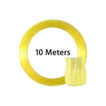 LeoPlas-1.75mm 10 및 20 m 투명 PETG 필라멘트 샘플 3D 프린터 펜, 07 Clear Yellow 10m 30g