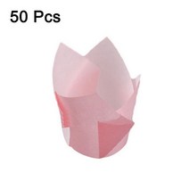 베이킹컵페이퍼 쿠키포장지 제과제빵재료 기름지지 않는 종이 트레이 컵케이크 라이너 튤립 베이킹 컵 제빵기 페이스트리 도구, 20.20
