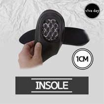 남성 에어쿠션 발바닥 키높이 일센치 깔창, FREE, A11750_ONECOLOR