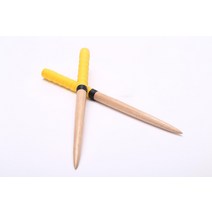[ 역린 ] 북의 달인 마이 벌 테이퍼 롤 사양 황색 (골드 옐로우) 고무 나무 (목제 박쥐 소재) 반발력이 자랑 아케이드 게임 직경 20mm 전체 길이 350mm 레드 블랙 옐로우 퍼플 하늘 빈 블루