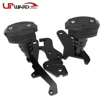 스즈키 GSX-R150 GSXR150 GSX-R125 GSXR125 150 바이크 오토바이 CNC 떨어지는 보호 프레임 슬라이더 페어링 가드 크래시 패드, [02] Black