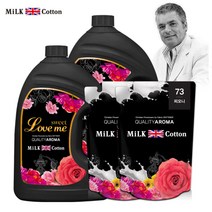 은세계 밀크코튼 고농축 퍼퓸 유연제 러브미향 3.06L 2개 +피오니향 리필 700ml, 1