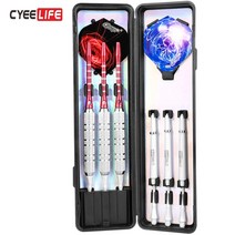 다트 cyeelife 전문 다트 소프트 팁 다트 세트 18grams 플라스틱 팁 실내 다트 판 게임용 전자 다트 판, 그물, 협력사