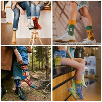 짝짝이 양말 AB삭스 유니크 패턴 패션양말