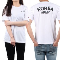 후아미 쿨드라이 ROKA 백색 반팔티 로카티 군인티셔츠 군용티셔츠 반팔 티셔츠