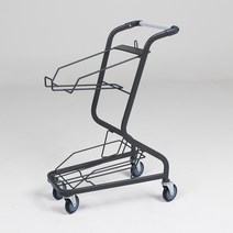 부원진열장 러브카트 모음집 대형 마트 핸드 장바구니 2단 쇼핑 카트, 1대, 기본 바구니형 (바스켓형)