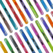 샤피 페이퍼메이트 잉크조이400 캡젤펜 0.5mm 컬러펜, Bright Blue Blies