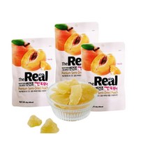 더리얼 온가족 영양간식 반건조 말랑복숭아60g(10입)