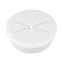 컴퓨터 책상 라인 홀 커버 ABS 플라스틱 8 개 꽃잎 스레딩 박스 50MM/60MM 사무용 가구 액세서리 1, White_60mm