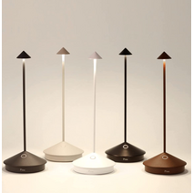 Zafferano 자페라노 Pina Pro 피나 프로 LED 충전 테이블 램프, white