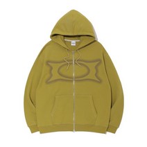 크리틱 CRITIC 피로 PICK WORMHOLE LOGO 후드티 후디 집업 OLIVE