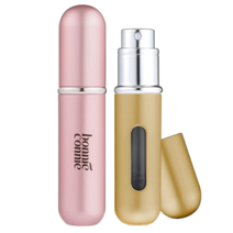 보니코니 향수공병 휴대용 리필 용기 5ml 2개 (혼합), 핑크, 매트골드