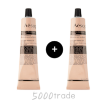에이솝 이솝 핸드크림 선물세트 레저렉션 아로마틱 핸드밤 베이지 75ml, 레저렉션 아로마틱 핸드밤 75ml + 75ml