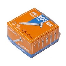 SS0813 303 할핀(30mmx100입) 사무용품 문구 스테플러 철재류 핀 크립 카드링, 1
