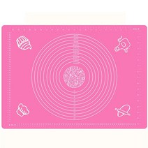 반죽기 제빵 생크림 믹싱기 전동 빵 가정용 밀가루대형 실리콘 매트 70x50cm 주방 반죽 베이킹 요리 케이, 한개옵션1, 03 Pink