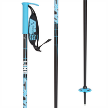 Line Skis 라인 스키 왈리스틱 폴 2023, Black Neon Green, 38 in