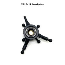 서보모터 로봇 RC 방수 미니 고토크 Wltoys V912 헬리콥터 부품 블레이드 기어 브러시리스 모터 플라이 바로드 로터 헤드 캐노피 ESC 보드 서보 액세서리, CHINA, Swashplate