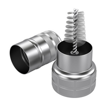 차량청소 차먼지털이 차량용 먼지털이개 기름걸래 car battery wire brush post terminal cable 클리너 흙 부식 브러쉬 산화물 층 제거 car, 1개