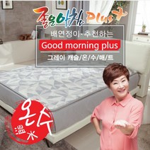 한일의료기(주) 그레이캐슬 온수매트 갬핑 차박 전자파없는 침대 물매트 카페트, 더블