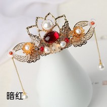 공연 럭셔리 무대 왕관 세트 악세사리 황후 주얼리 고전 한복 드라마 연극