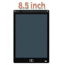 스크린톤 글라스펜 전자 스케치북 led LCD 드로잉 태블릿 어린이 매직 칠판 디지털 보드 전자 쓰기 패드 그, 01 WJ64-8.5 inch-black
