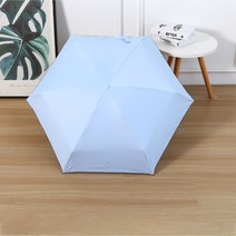 ARDECO 초경량 핸드폰사이즈 튼튼한 UV 암막 5단 우양산 우산 겸용