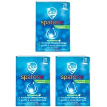 Spatone Apple Liquid Iron Vitamin C 스파톤 애플 액상 철분 비타민C 700ml 28개입 700ml 3팩, 3 x 28, 25ml
