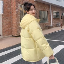 Momolatti 여성용 루즈핏 릴렉스핏 패딩점퍼