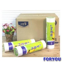 ForU167 크린롤백 200매30개 비닐백 위생팩 롤백 위생롤백 위생백, 상세페이지 참조
