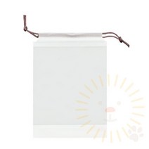 단디 반투명 끈 파우치 S 반투명파우치