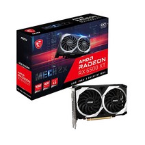 MSI 게이밍 AMD 라데온 RX 6500 XT 64비트 4GB GDDR6 DPHDMI PCIe 4 Torx 트윈 팬 FreeSync DirectX 12 VR 레디 OC 그래픽 카