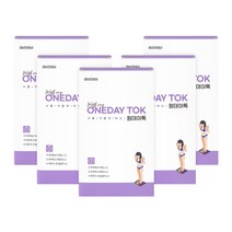 원데이톡 5일세트 장청소 숙변 제거 몸속 독소 배출 다이어트보조제, 5일 세트