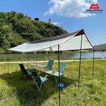 마운틴이큅먼트 렉타 타프 2 그늘막 캠핑 낚시 등산 야외 레저 나들이 피크닉 스크린 감성 햇빛차단, 1 color