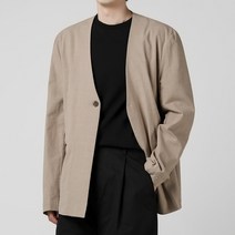엘옴므 노카라 대디 린넨자켓