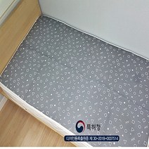 3DMESH 퓨어 친환경소재 매쉬원 매트리스 전기장판전용매트 통풍매트 미끄럼방지 PU-2011 슈퍼싱글매트, 화이트