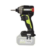 WORX 충전 임팩 드라이버 베어툴 20V WU291D.9, 1개