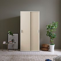 모노800슬라이딩 옷이불장수납 긴옷장, 도어옷장, 화이트