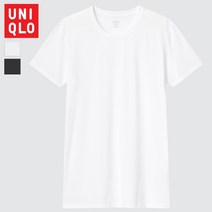 유니클로 남성 AIRism 메쉬크루넥T(반팔)