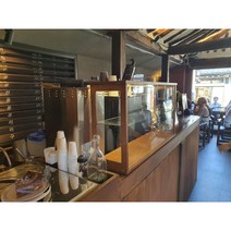 A-3 원목 쇼케이스/오픈형 쇼케이스/우드 홈카페수남장/디저트 빵 진열장/베이커리 전시장/주문제작, 유리선반, LED조명추가, 다크월넛(기본)