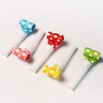 피리 세트 파티 생일파티 파티소품 용품 코끼리 나팔 10개 삑삑이, 옐로우