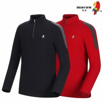 [마코 SALE] (남성)배색 반집업 티셔츠_MJM4TH60