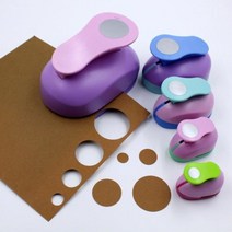 천공기 9-50mm 종이 펀치 원형 엠보싱 장치 교육 꽃 펀칭 Diy 구멍, 50mm Round
