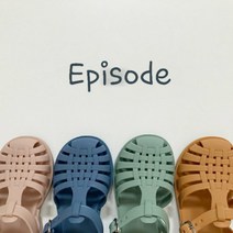 에피소드 유아 남아 여아 똑딱이 여름 젤리 샌들 ( 2족 이상 구매시 사은품 증정)