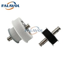 벨트 풀리 FALAVOL 프린터 구동 도르래 타이밍 Allwin Human Xuli 하늘색 대형 포맷 45 톱니, 1.one pulley set