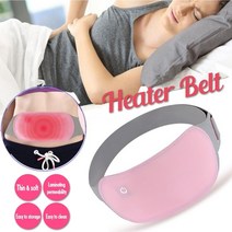 원적외선 히터 전기 난로 Usb 가열 허리 밴드 통증 완화 따뜻한 자궁 벨트 가열 벨트, 진동 가열 없음
