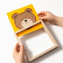 민화샵 아크릴 나무액자만들기 그림그리기, 나무액자 UATOA0130