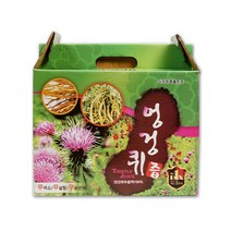 엉겅퀴즙 액기스 엉겅퀴차 뿌리 엉겅퀴진액 대계근 엉컹키 가시나물 엉겅키 국내산 X 60팩 1박스
