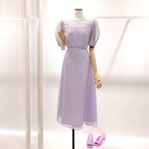 퍼프 A 라인 여성 원피스 하객룩 정장 오피스룩 아나운서 러블리 예쁜 돌잔치 상견례 코디 데일리 슬림핏