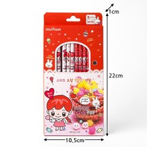 씨즌FARM LOLLYPOP 문화연필 10P세트 B 판촉 단체선물 필기구